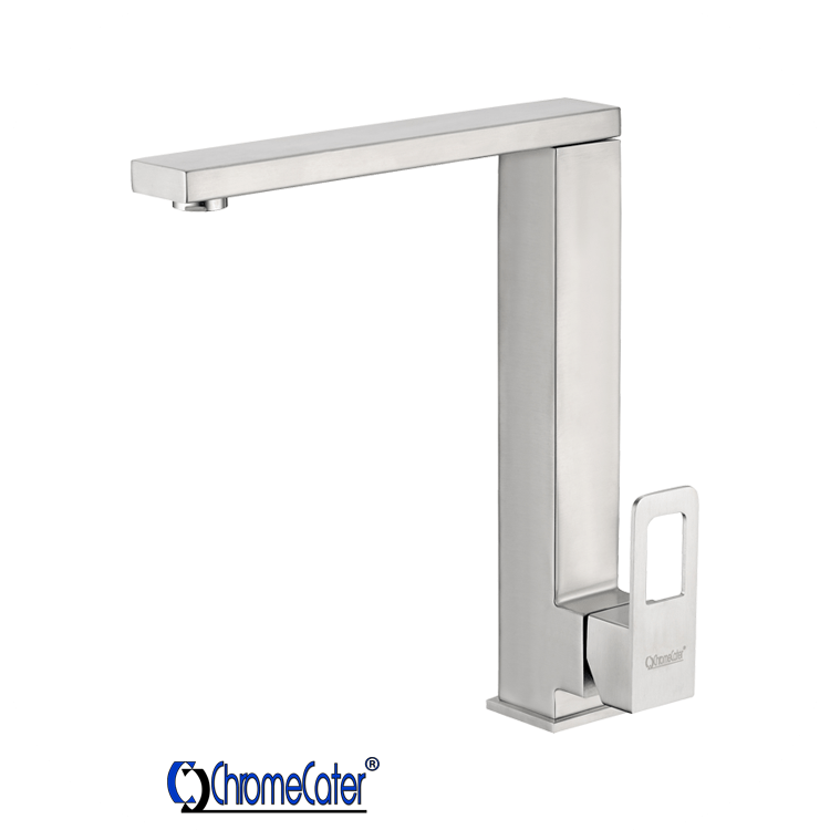 Single Lever Tall Square Spout Basin Mixer model SSF-20